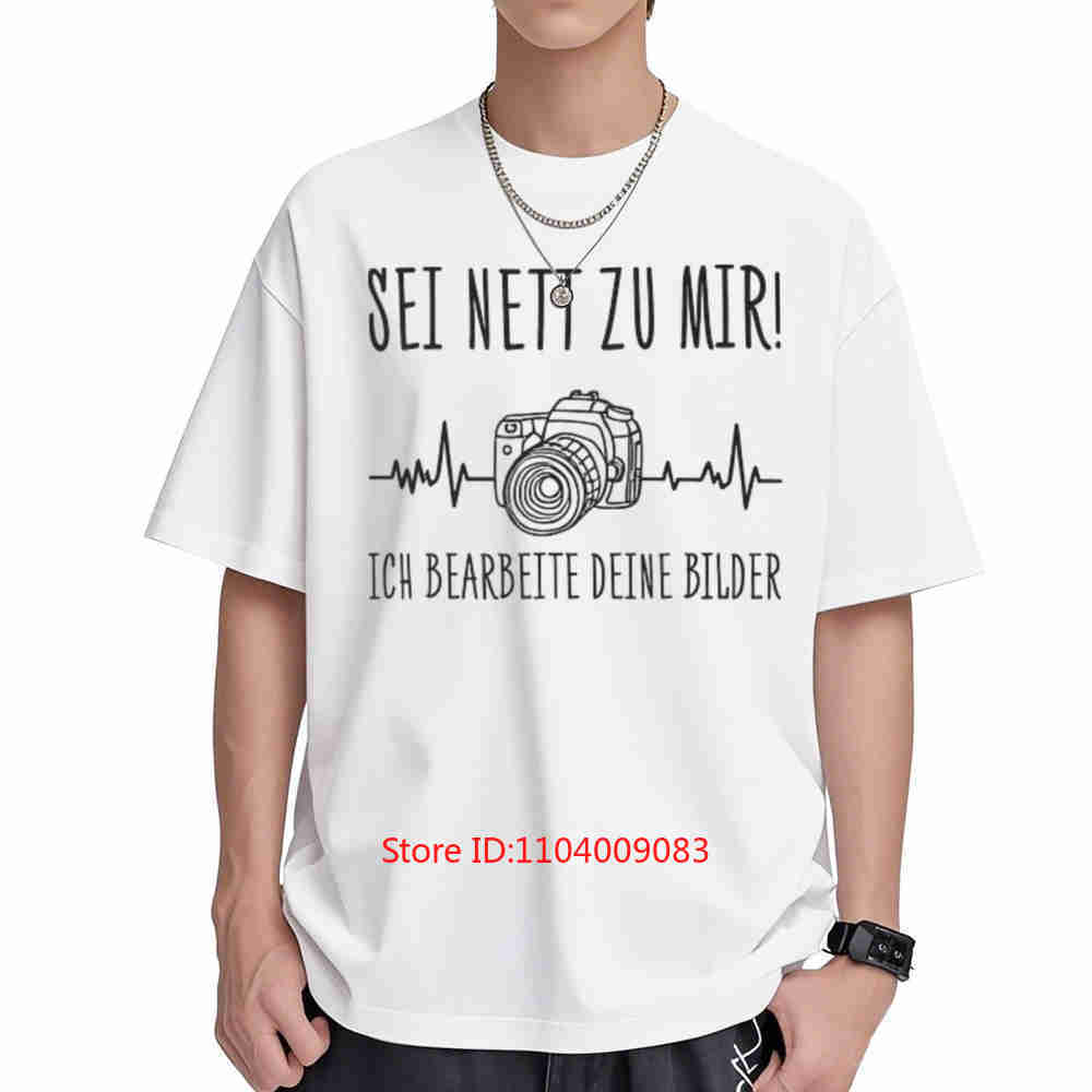 Photography Quotes Short - T-shirt a maniche corte in 100%
