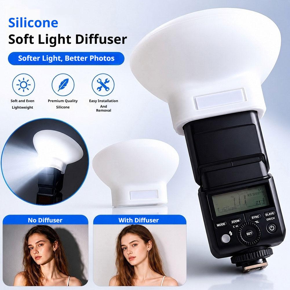 Pop Up Flash Diffuser - Per Godox IT32 TT350 V350 V480: