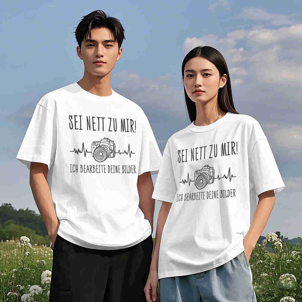 T-shirt a maniche corte in 100 - Photography Quotes Short recensione e prezzo