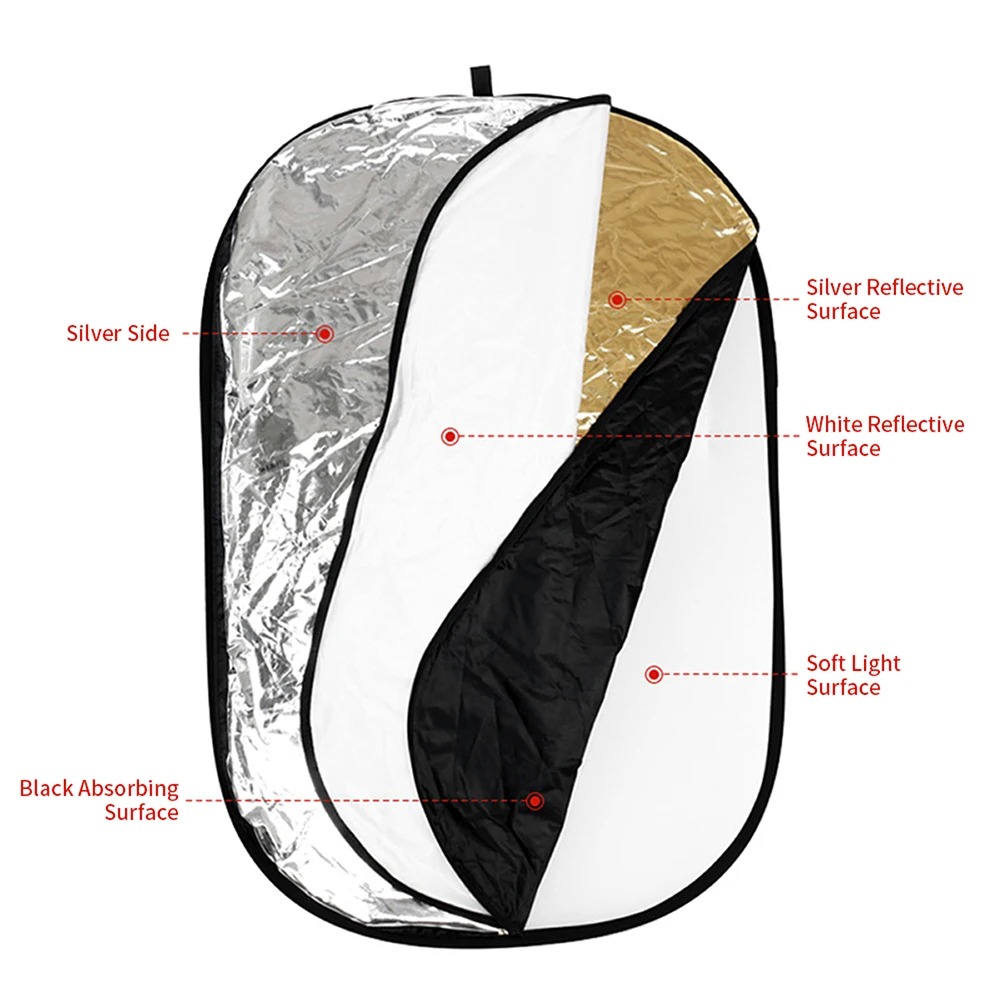 Riflettore Ovale Pieghevole 5- - Reflector 5 In 1 recensione e prezzo