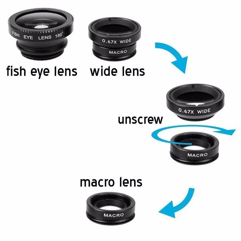 Obiettivo 3in1 Fisheye Grandan - Photography Xiaomi recensione e prezzo